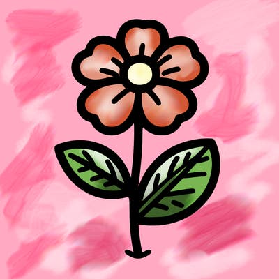 a small flower