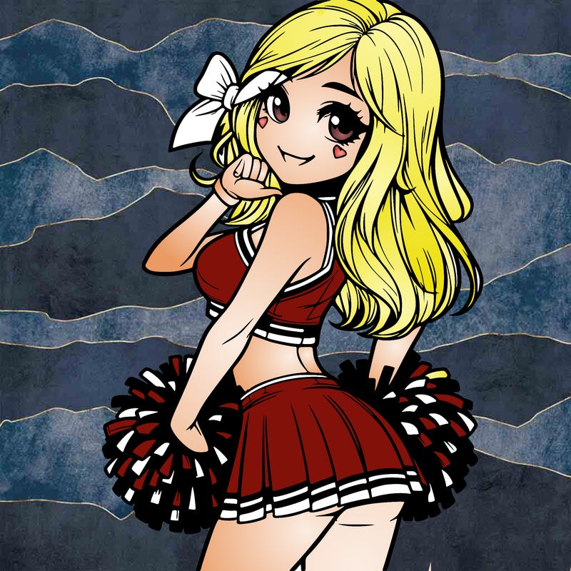 realistic cheerleader