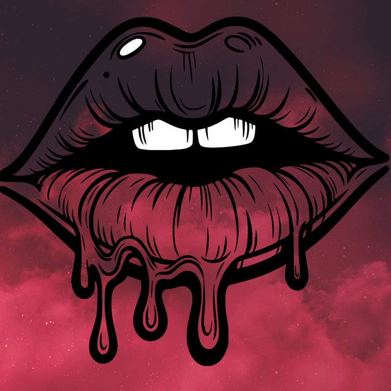 lips that look realistic and drip