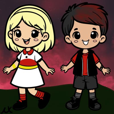 boy and girl