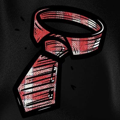 👔