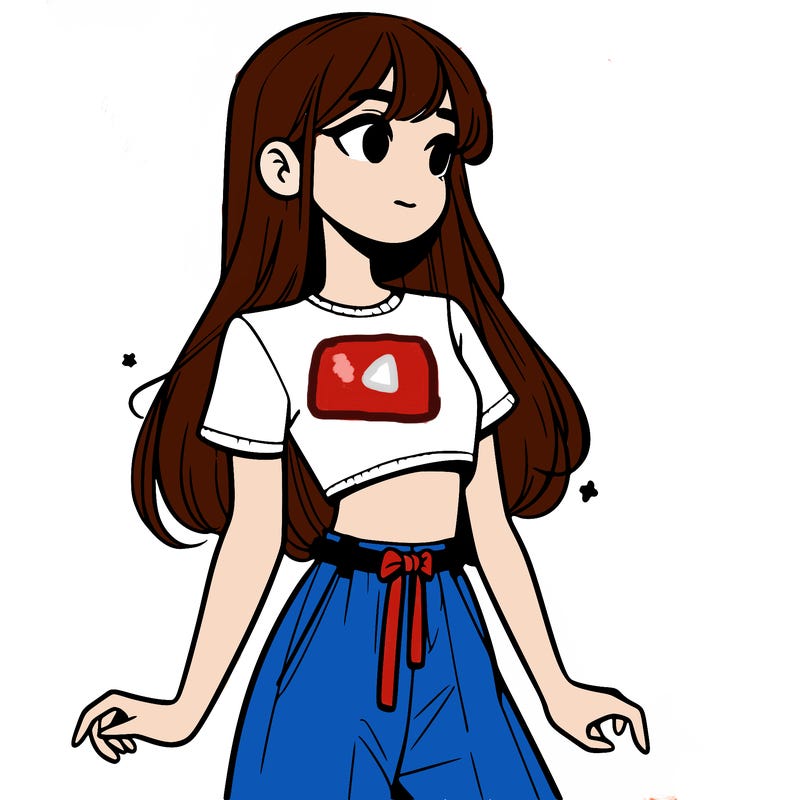 girl in a cute crop top