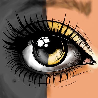 realistic eye