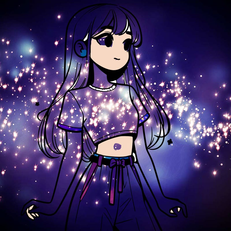 girl in a cute crop top