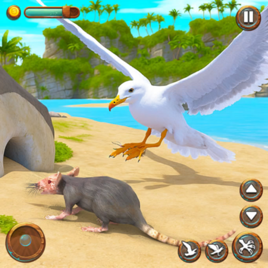 Seagull Bird Life Simulator - Games App | MWM