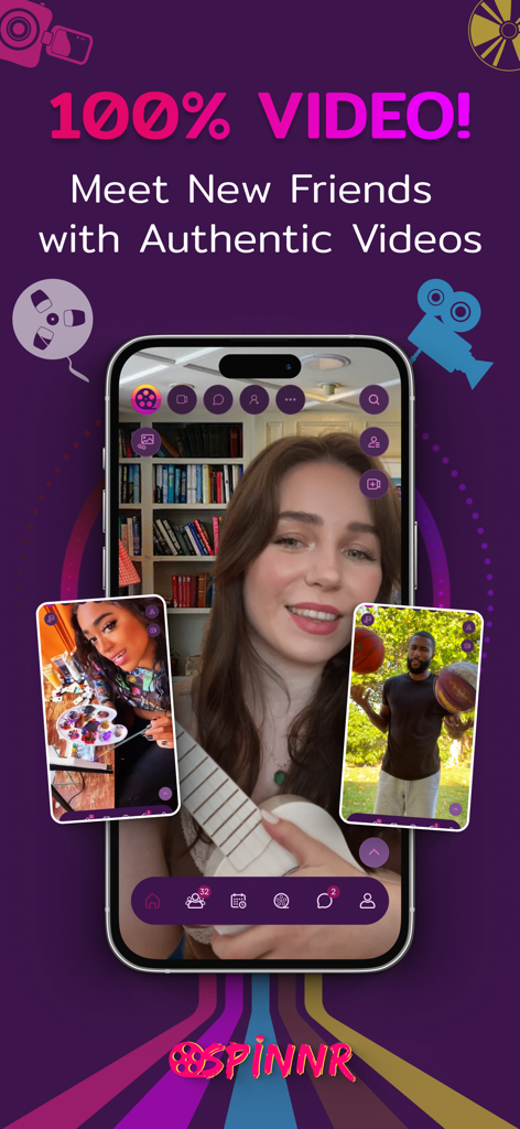 Spinnr | Meet New Friends, Join Squads & Find Real Connections