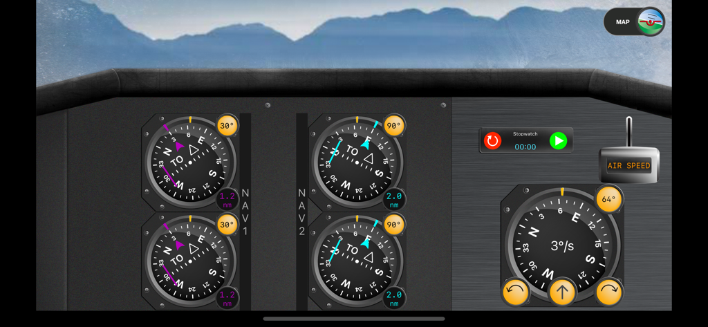 HSI + ILS Trainer – IFR Pilot | 계기 비행 등급 및 무선 항법 완벽 대비