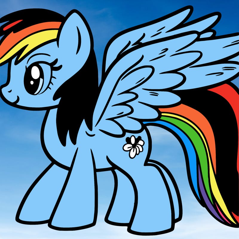 rainbow dash my little pony friendship is magic