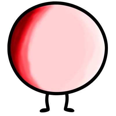 a plain circle with nothing else