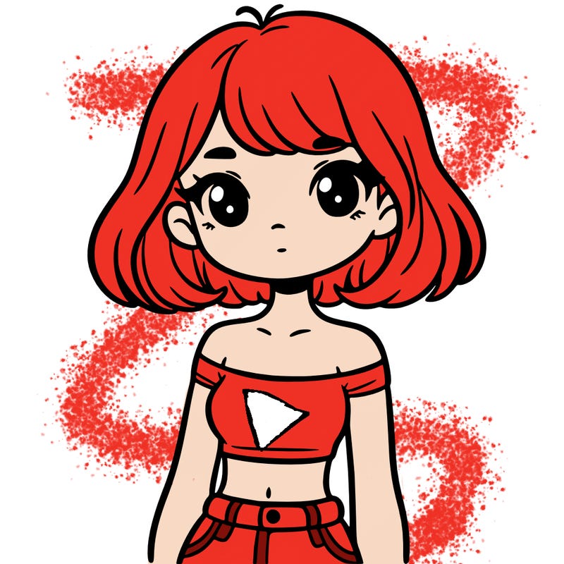 girl in a cute crop top