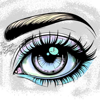 realistic eye