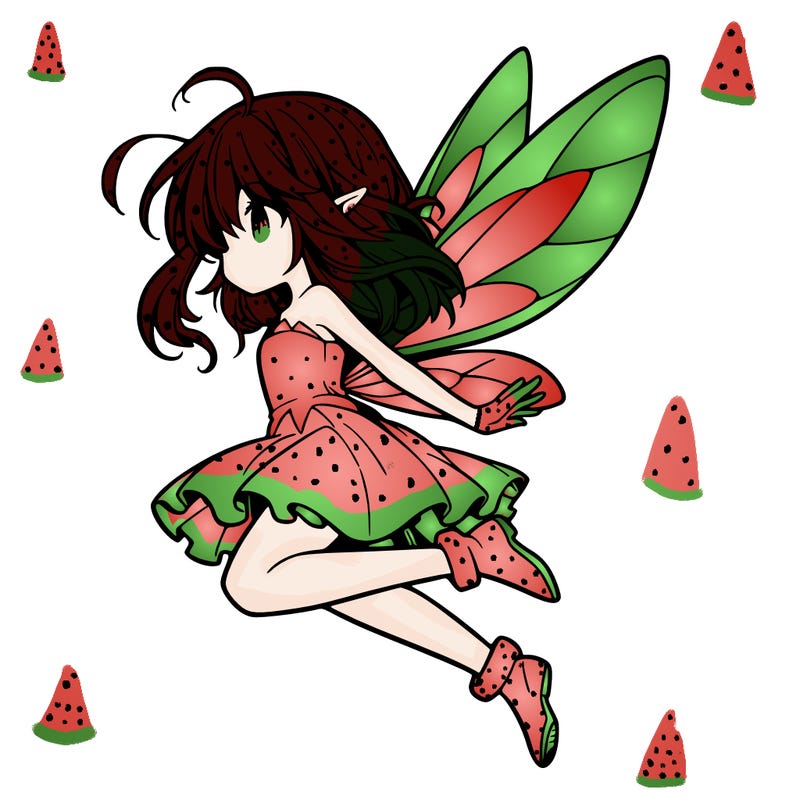 manga fairy flying