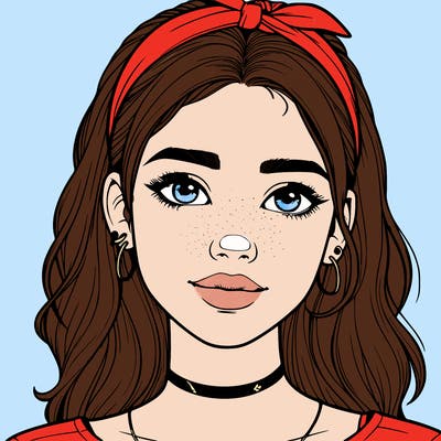 realistic teenage girl