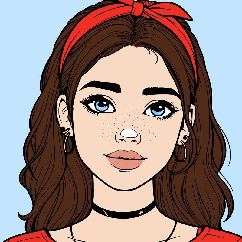 realistic teenage girl