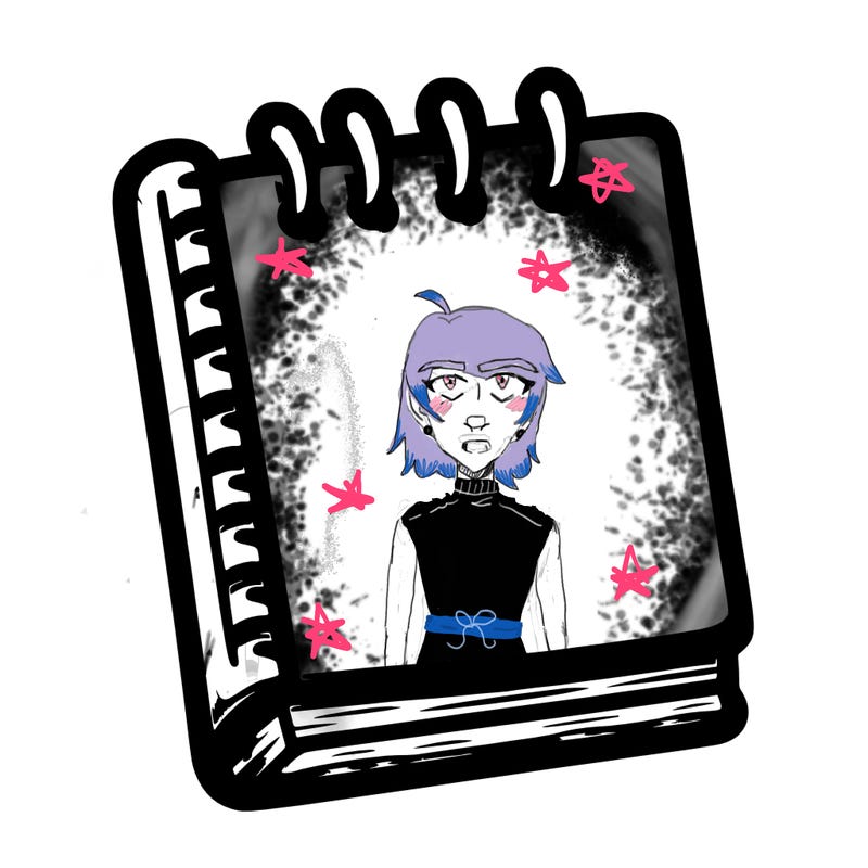 blank note book