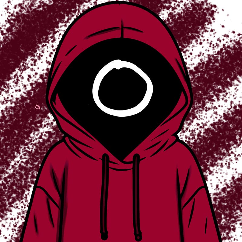 faceless girl in hoodie