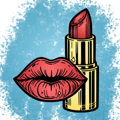 lips and lipstick