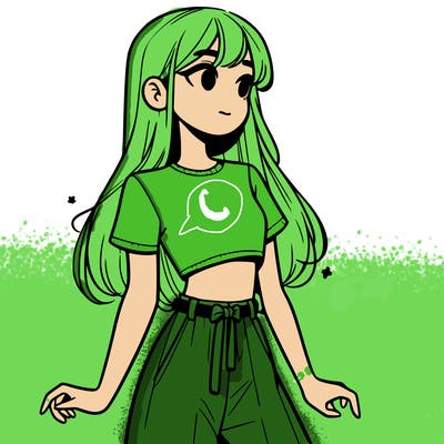 girl in a cute crop top