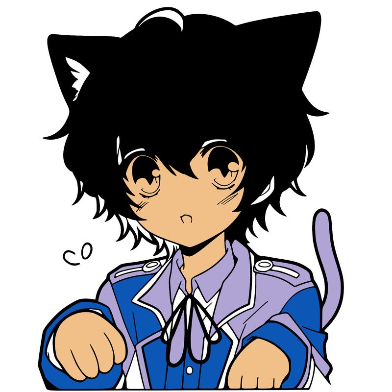 anime cat boy