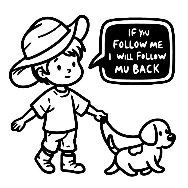 if you follow me, i will follow you back