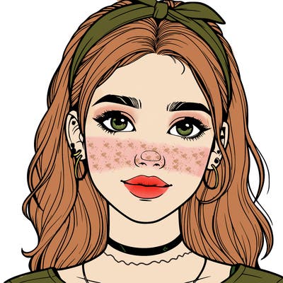 realistic teenage girl