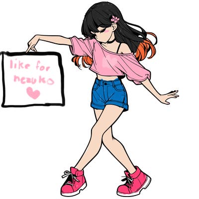 realistic girl danceing