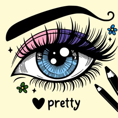 pretty eye
