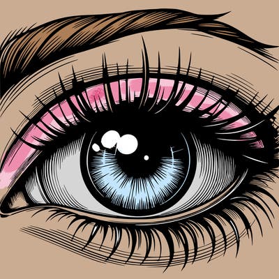 realistic eye