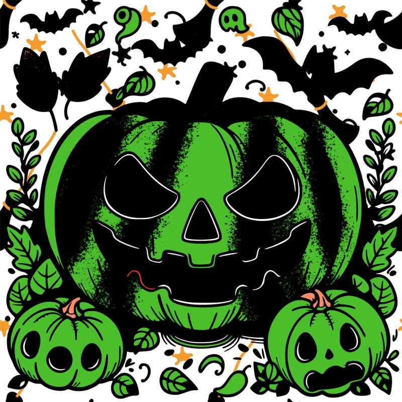 spooky pumpkin