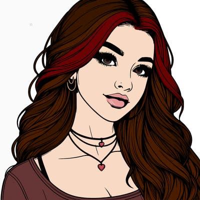 detailed realistic girl