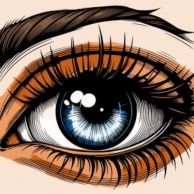 realistic eye
