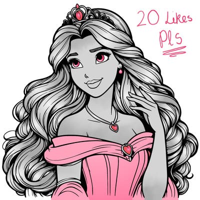 realistic disney princess