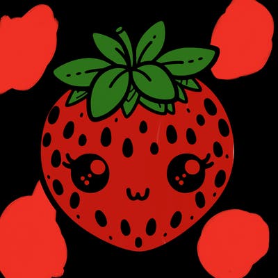 cute strawberry