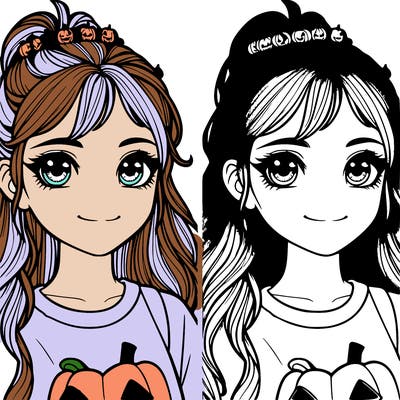 realistic girl hallowin