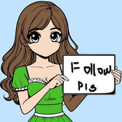 realistic pretty girl holding blank sign