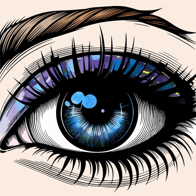 realistic eye