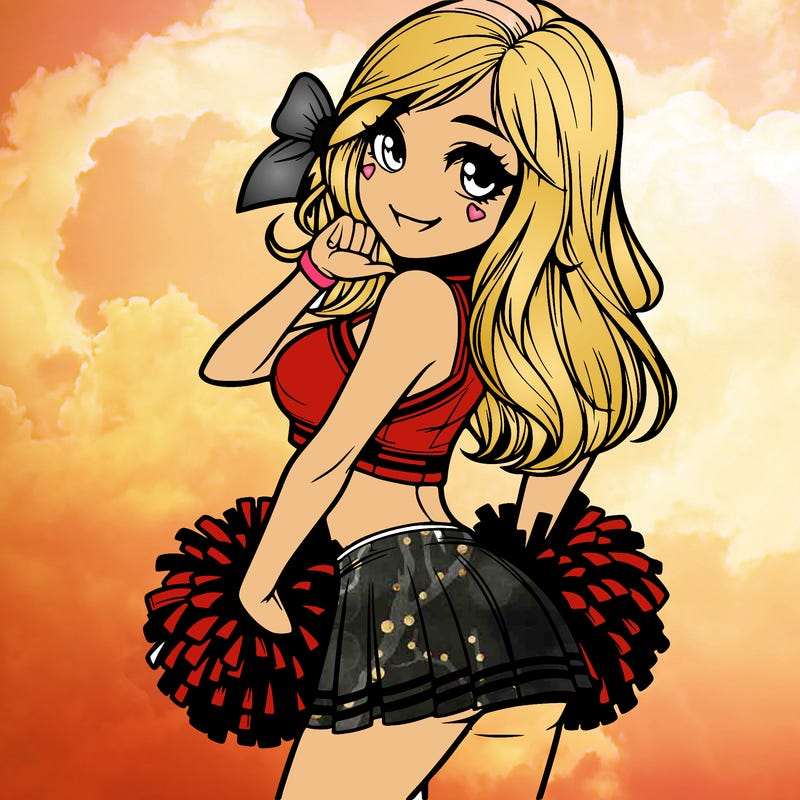 realistic cheerleader