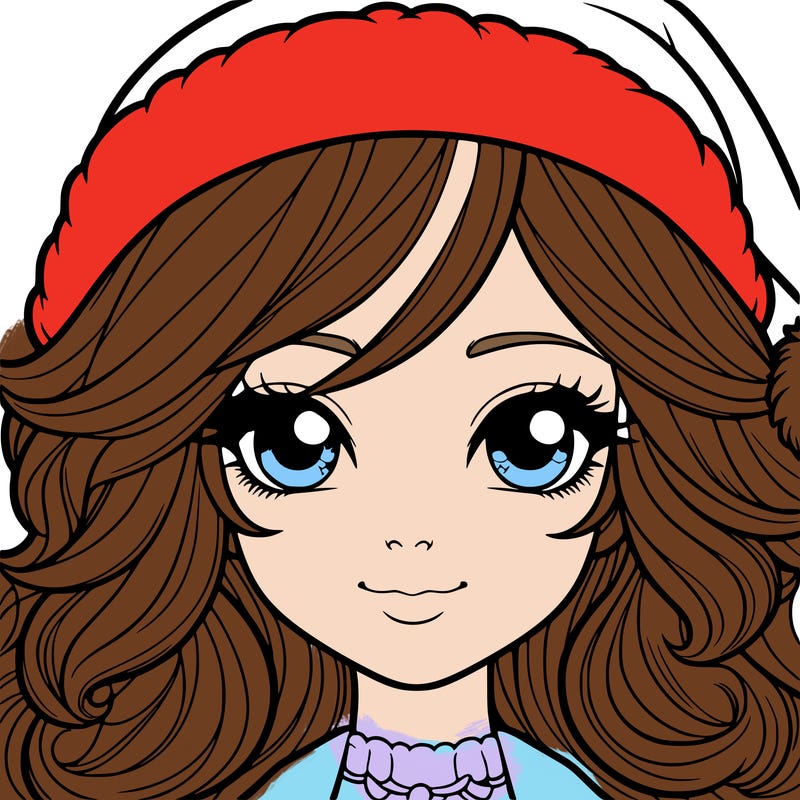 realistic christmas girl
