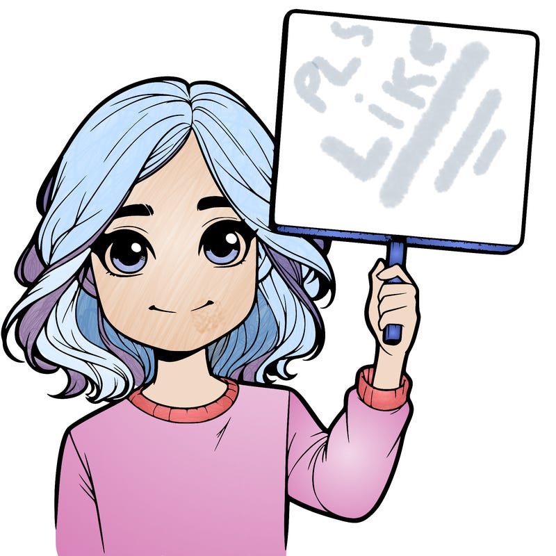 realistic girl holding up a sign
