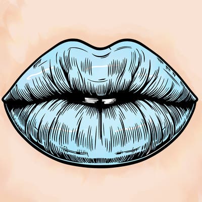 realistic lips