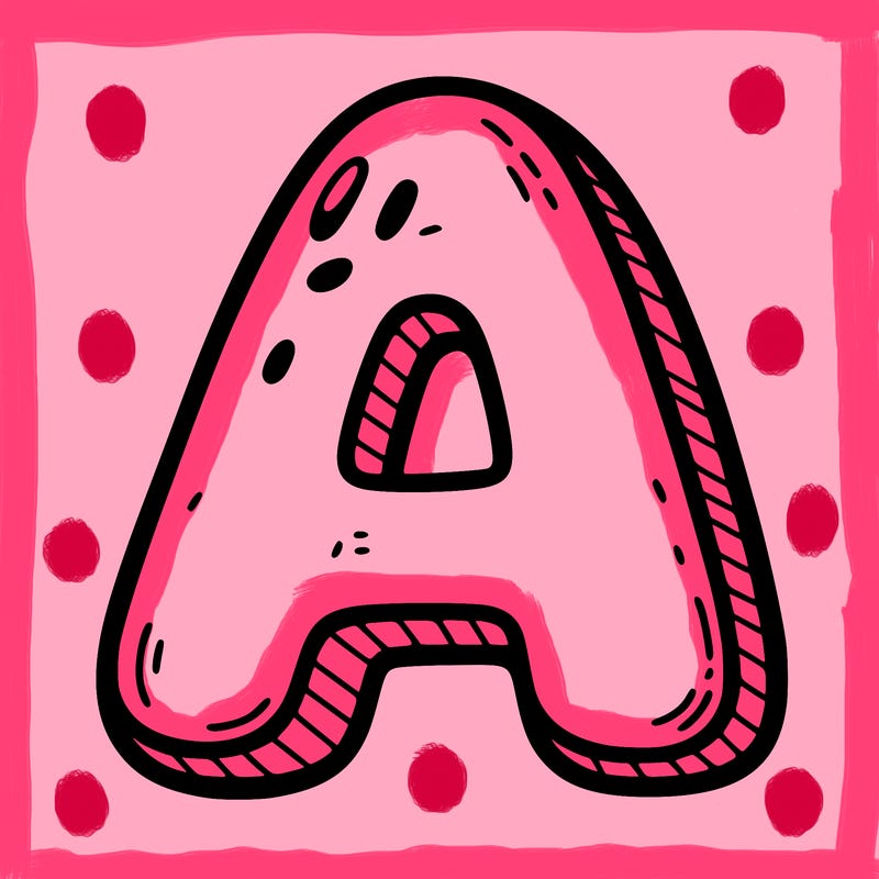 letter a