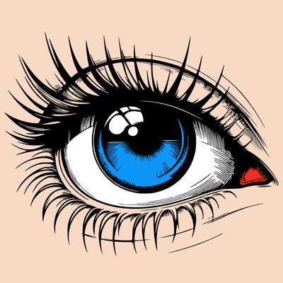 realistic eye