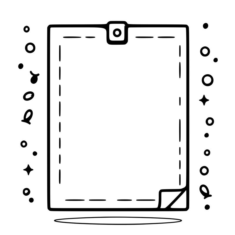 blank piece of paper