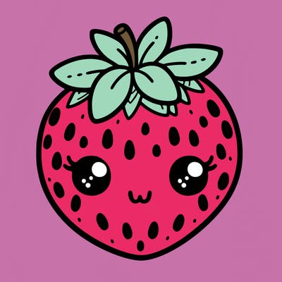 cute strawberry
