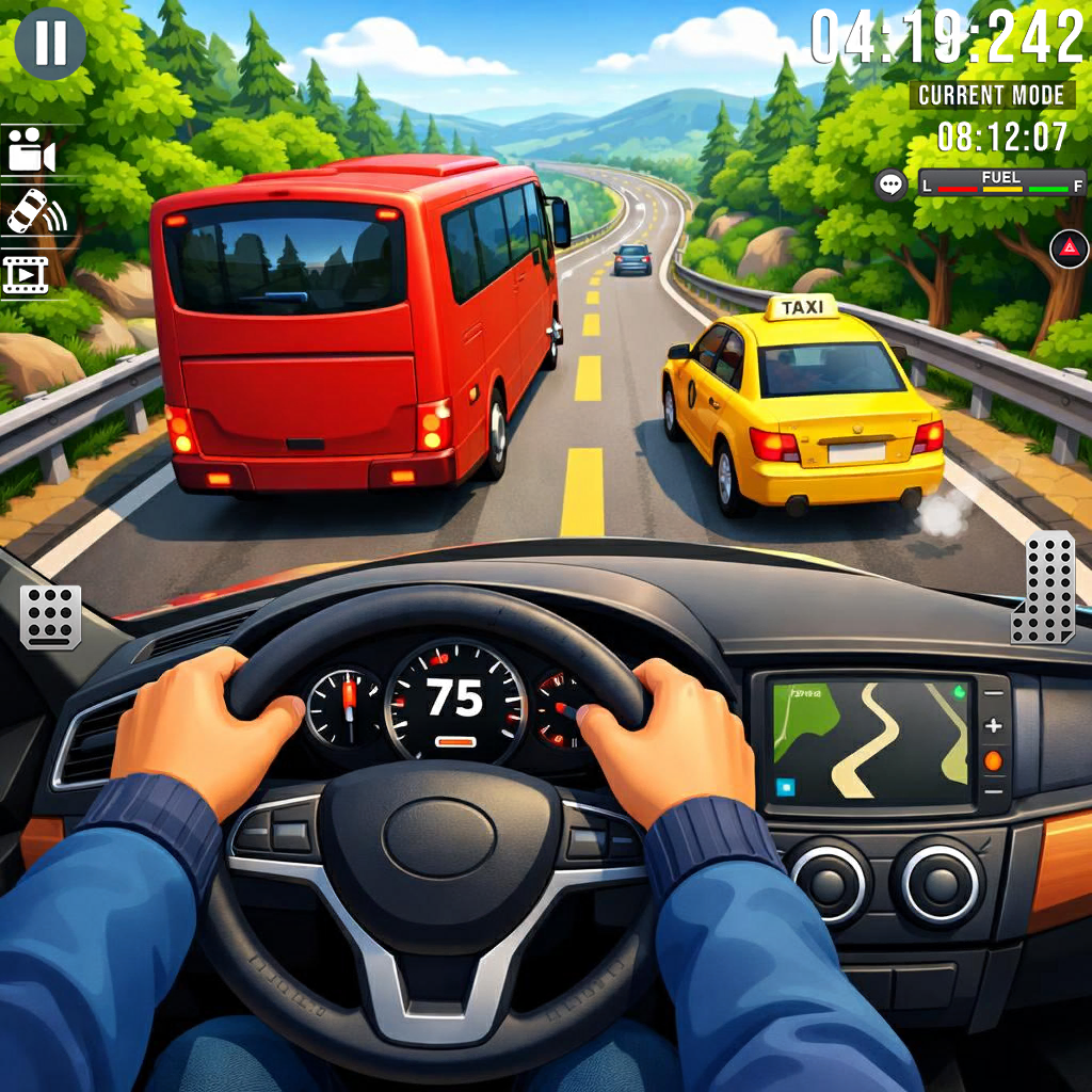 Bus Vehicle Master Driving
