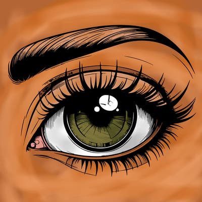realistic eye