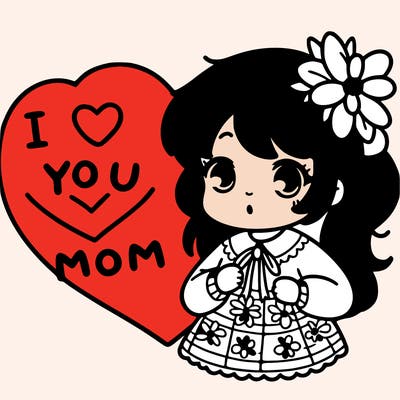 i love you mom