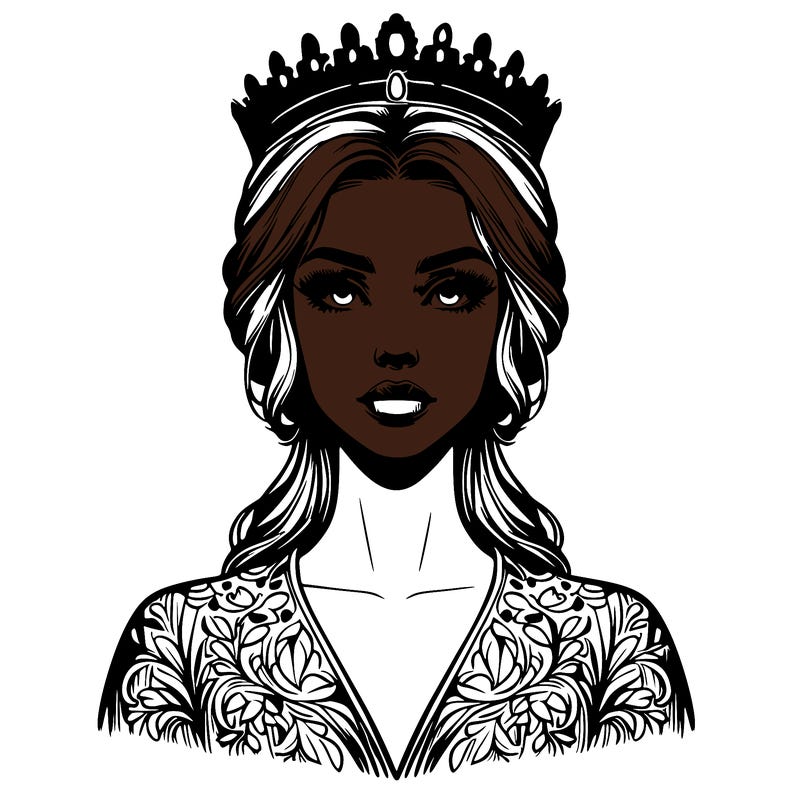 realistic beautiful queen