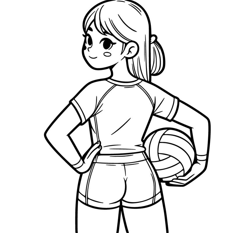 volleyball girl