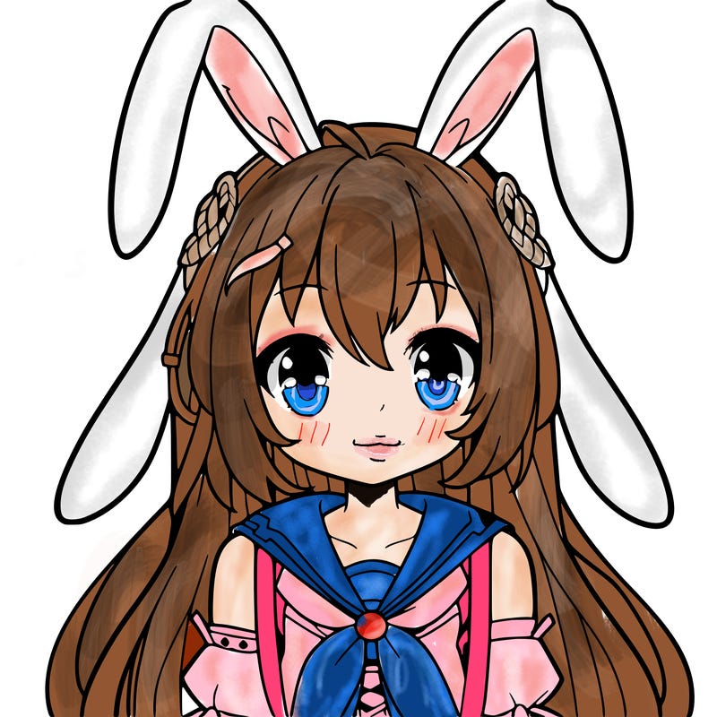 bunny anime girl